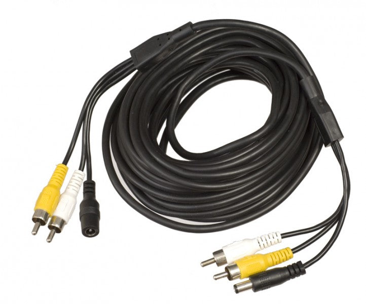 12 V + AV KABEL für Auto Rückfahrkamera 10 m