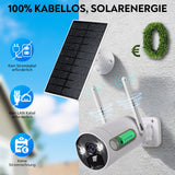 LUVISION Solar WLAN Überwachungskamera 4MP mit Akku BK23-W zur NVR Erweiterung