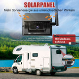 CARMATRIX Solar Rückfahrsystem mit Android Auto und CarPlay Magnet Rückfahrkamera