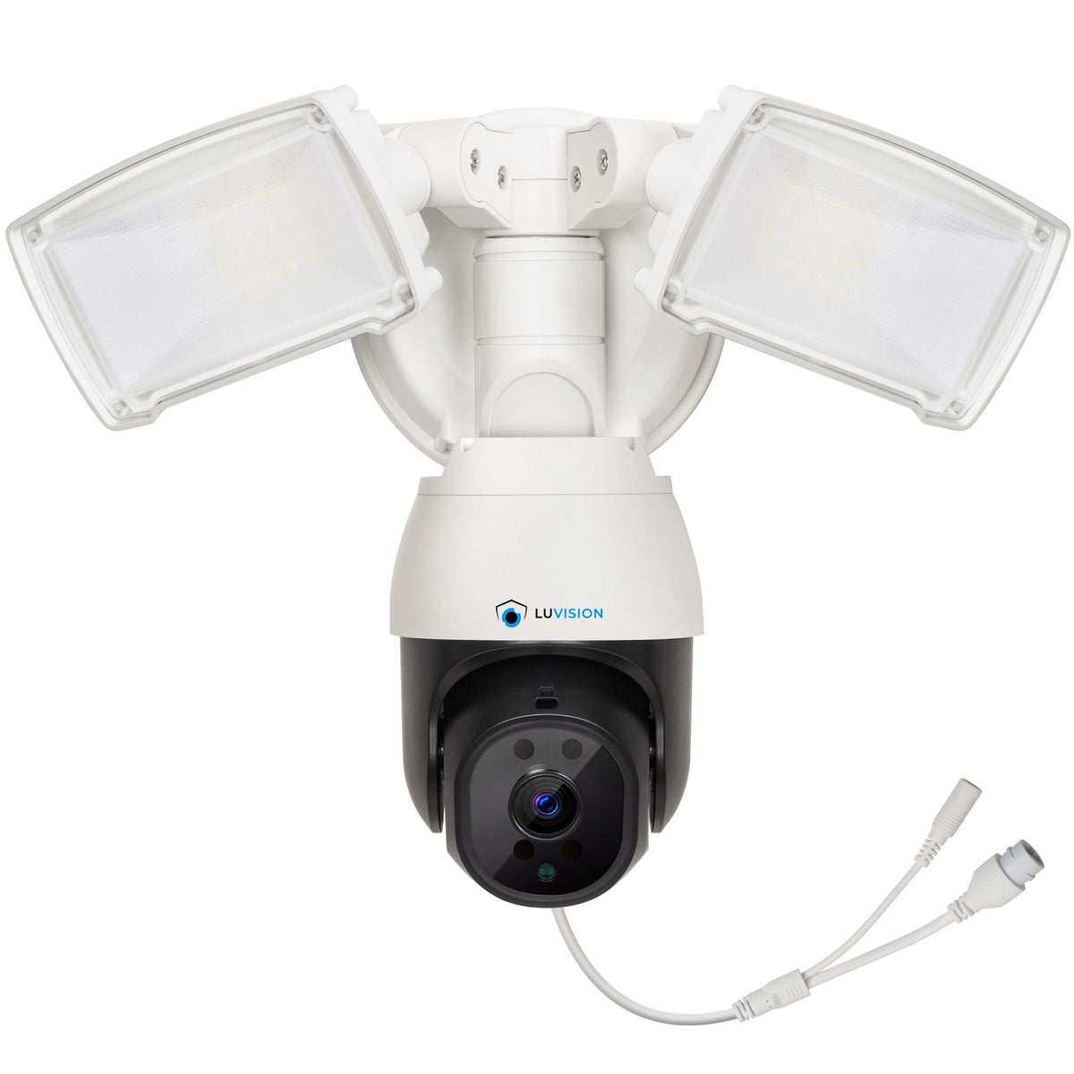 LUVISION LED Floodlight PTZ WiFi Security Camera with Motion Tracking Lamp AI Auto Tracking