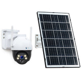LUVISION 4G / LTE PTZ Solar Überwachungskamera 4MP mit SIM Karte KI Bewegungsverfolgung