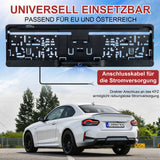 CARMATRIX HD Funk Rückfahrsystem mit 5" Monitor Nummernschild für EU & Österreich