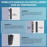 LUVISION WLAN Video Türklingel mit Gegensprechfunktion, 3MP Kamera, Bewegungserkennung, App