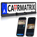CARMATRIX Solar Auto WLAN Rückfahrkamera KI Personenerkennung