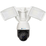 LUVISION LED Flutlicht PTZ WLAN Überwachungskamera mit Bewegungsverfolgung Lampe AI Auto Tracking 230V (Versandrückläufer)