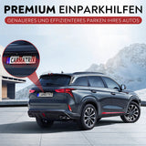 CARMATRIX Funk Einparkhilfe mit 3 PDC Sensoren im Kennzeichen Nummernschild kabellos