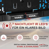 CARMATRIX Solar Auto WLAN Rückfahrkamera KI Personenerkennung