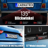 CARMATRIX Auto WLAN Rückfahrkamera KI Personenerkennung mit APP