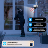 LUVISION 4G / LTE DUO PTZ Solar Überwachungskamera Kamera für SIM Karte 12x opt. Zoom Sirene