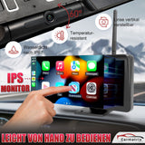 CARMATRIX Solar Rückfahrsystem mit Android Auto und Apple CarPlay, GoogleMaps, YouTube