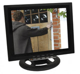 12" (30,48cm) CCTV LCD Monitor Video Überwachungsmonitor mit HDMI VGA 2x AV Audio Eingang