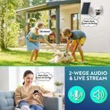 LUVISION 4G / LTE PTZ Solar Überwachungskamera 24/7 Aufzeichnung AOV SIM Karte KI Bewegungsverfolgung