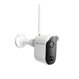 LUVISION Wireless Camera 1080p with Rechargeable Battery, PIR, Microphone, Speaker, Sun Protection, Solar Compatible (for Expansion)