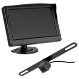 CARMATRIX Digital HD Wireless Reversing Camera System 5" Monitor License Plate 170° Distance Lines