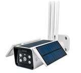 LUVISION WLAN Solar Kamera mit Solarzelle Solarpanel Solarkamera Tuya App Alexa kompatibel
