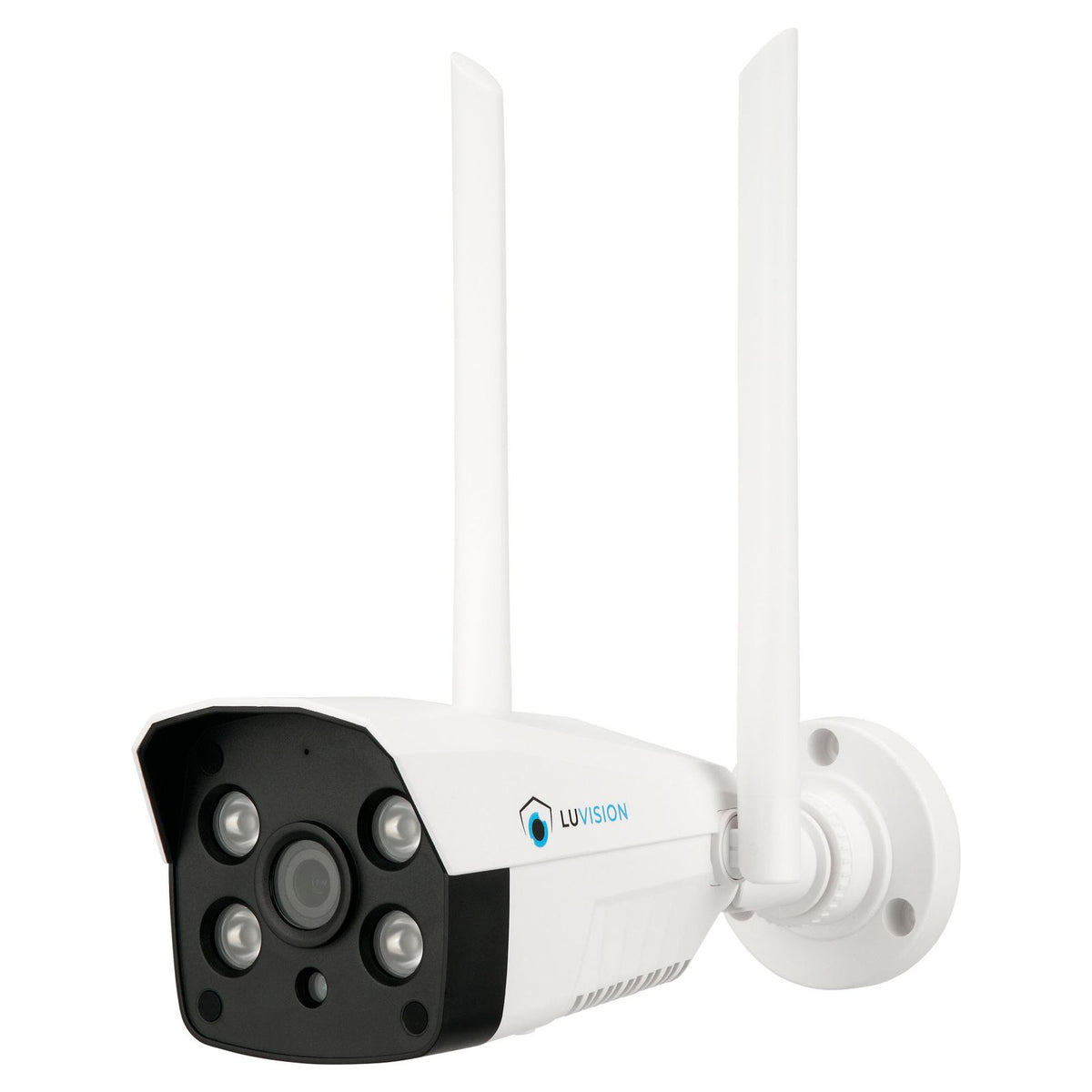 LUVISION 4G / LTE Spotlight 3MP IP Security Camera with SIM Mobile Phone Card Siren Outdoor