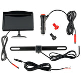 CARMATRIX Digital HD Wireless Reversing Camera System 5" Monitor License Plate 170° Distance Lines