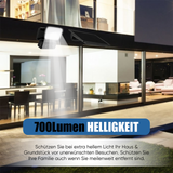 LUVISION WLAN LED Floodlight Solar Lamp with Surveillance Camera and Motion Detector