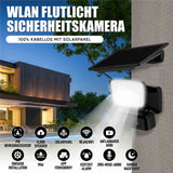 LUVISION WLAN LED Floodlight Solar Lamp with Surveillance Camera and Motion Detector