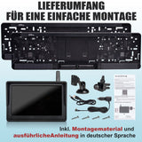 CARMATRIX DUO HD Solar Funk Rückfahrsystem mit 5" Monitor für Front und Heck (Versandrückläufer)