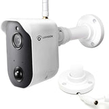 LUVISION Wireless Camera 1080p with Rechargeable Battery, PIR, Microphone, Speaker, Sun Protection, Solar Compatible (for Expansion)